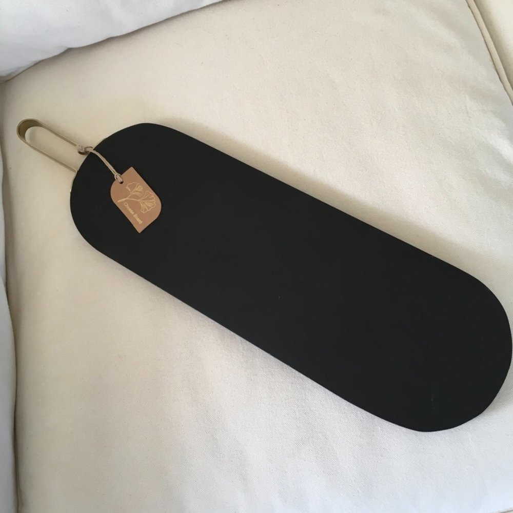 Black Rectangle Cheese Serving Board